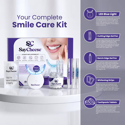 SayCheese ASCEND Whitening Kit — Packaging and Contents